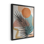 Elegant Shapes 21 Framed Canvas Print Gallery Image 2