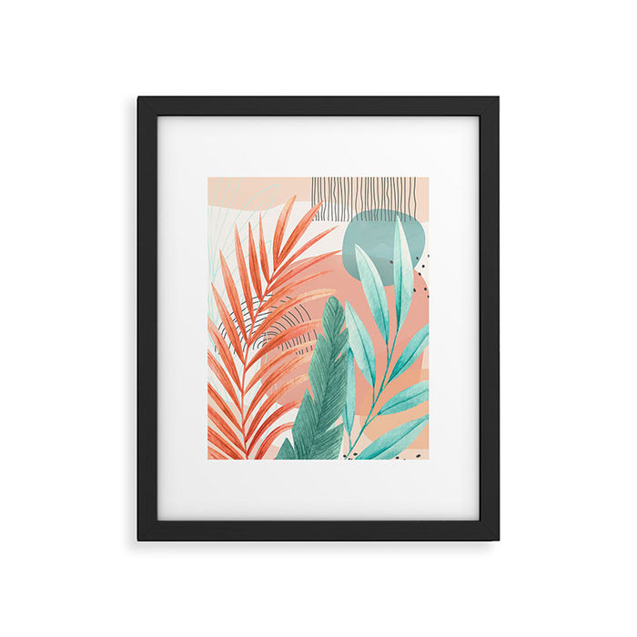Elegant Shapes 23 Framed Art Print Gallery Image 1