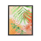 Elegant Shapes 25 Framed Canvas Print Gallery Image 6
