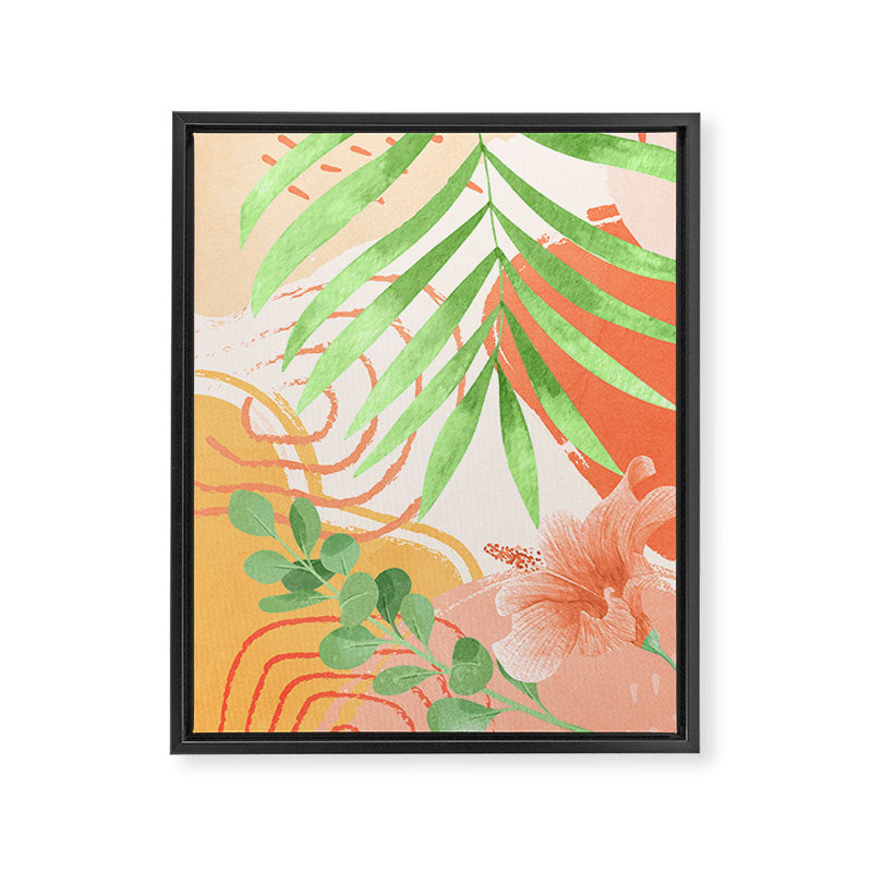 Elegant Shapes 25 Framed Canvas Print Gallery Image 6