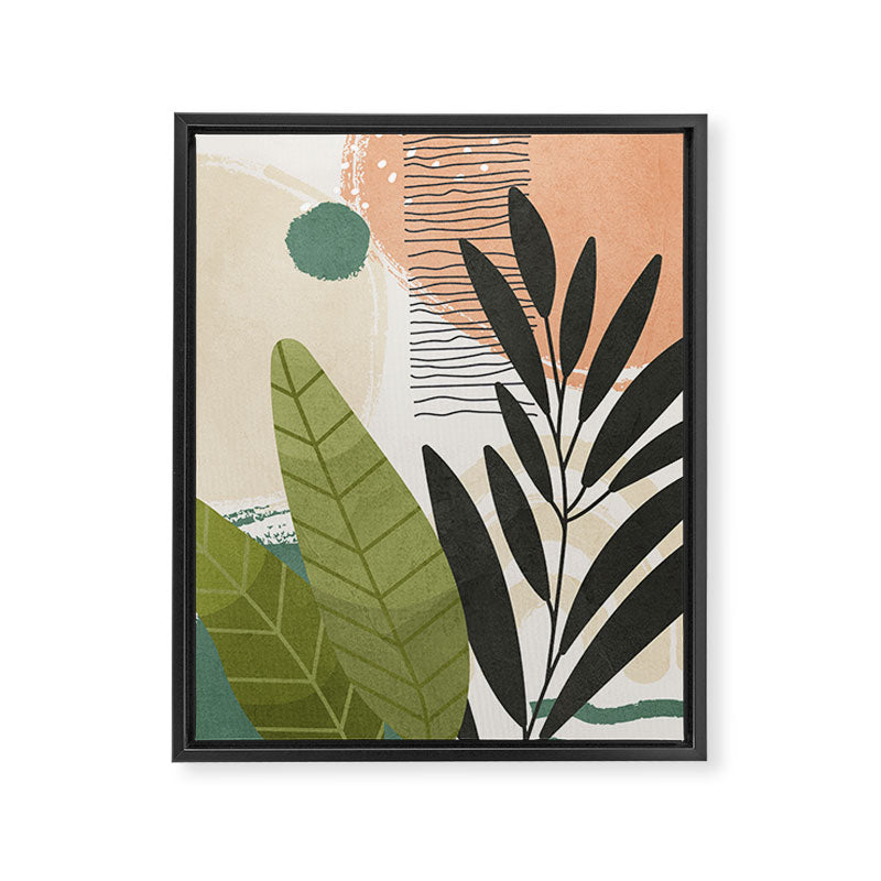 Elegant Shapes 28 Framed Canvas Print Gallery Image 6
