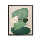 Floating Abstraction 10 Framed Canvas Print Gallery Image 8