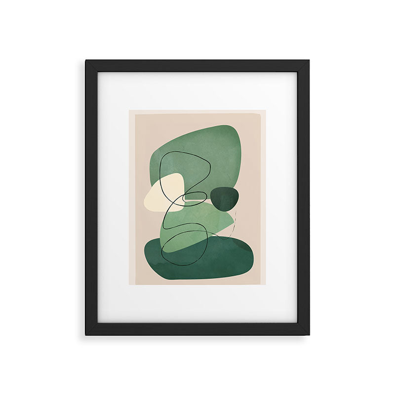 Floating Abstraction 10 Framed Art Print Gallery Image 6
