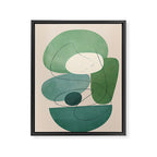 Floating Abstraction 7 Framed Canvas Print Gallery Image 8