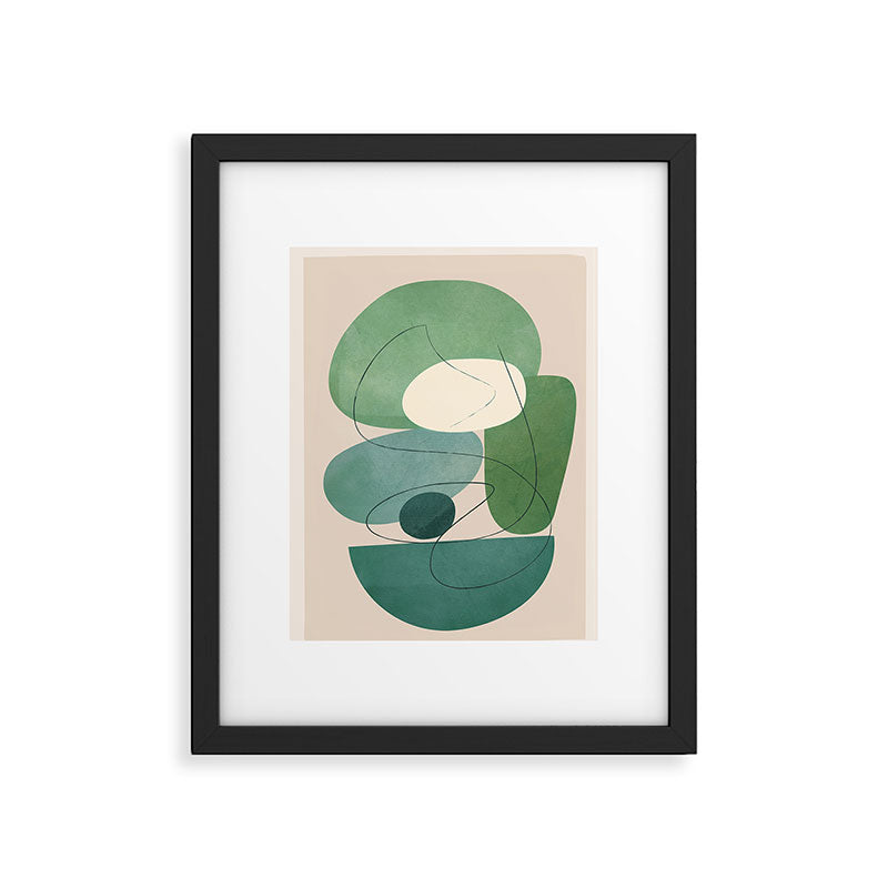 Floating Abstraction 7 Framed Art Print Gallery Image 6