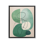 Floating Abstraction 8 Framed Canvas Print Gallery Image 8
