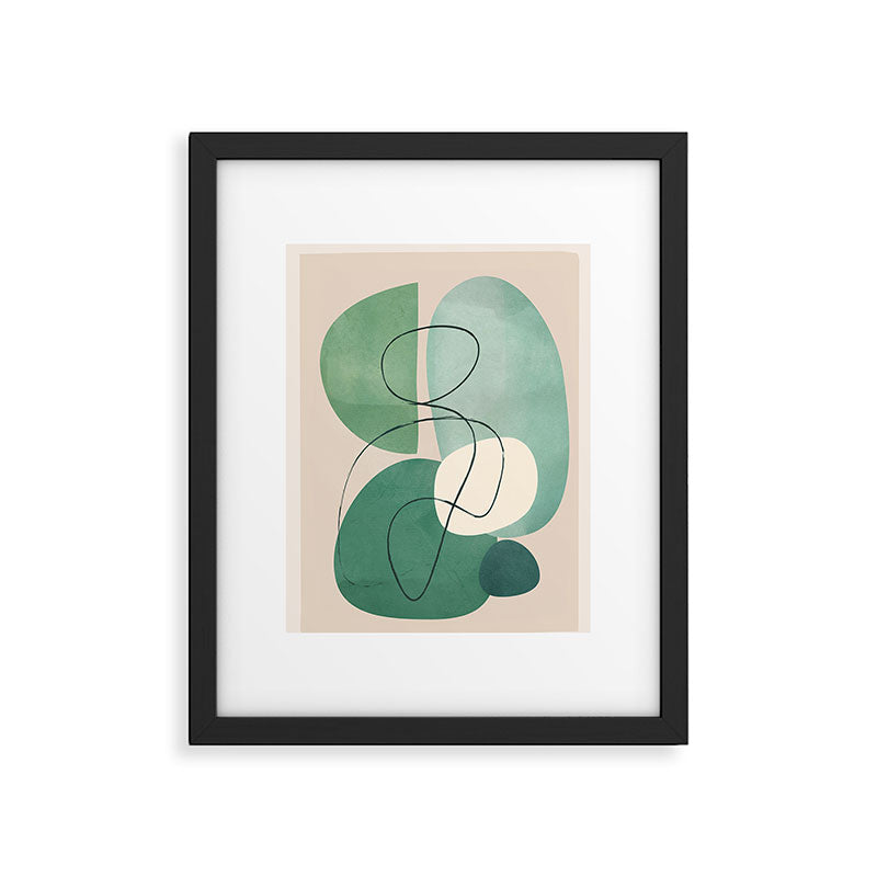 Floating Abstraction 8 Framed Art Print Gallery Image 6