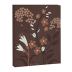 Floral Mocha 2 Canvas Print Gallery Image 8