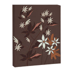 Floral Mocha 3 Canvas Print Gallery Image 8