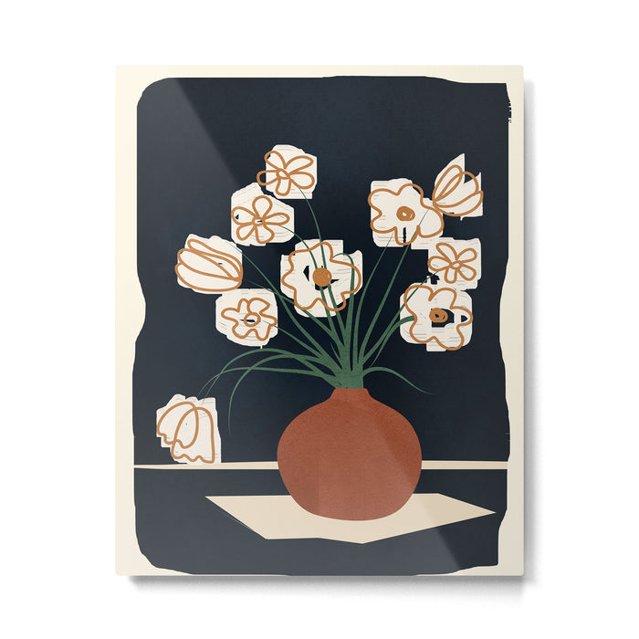 Flowers 1 Metal Print Gallery Image 1