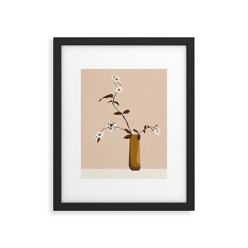 Flowers in the Vase Framed Art Print Gallery Image 5
