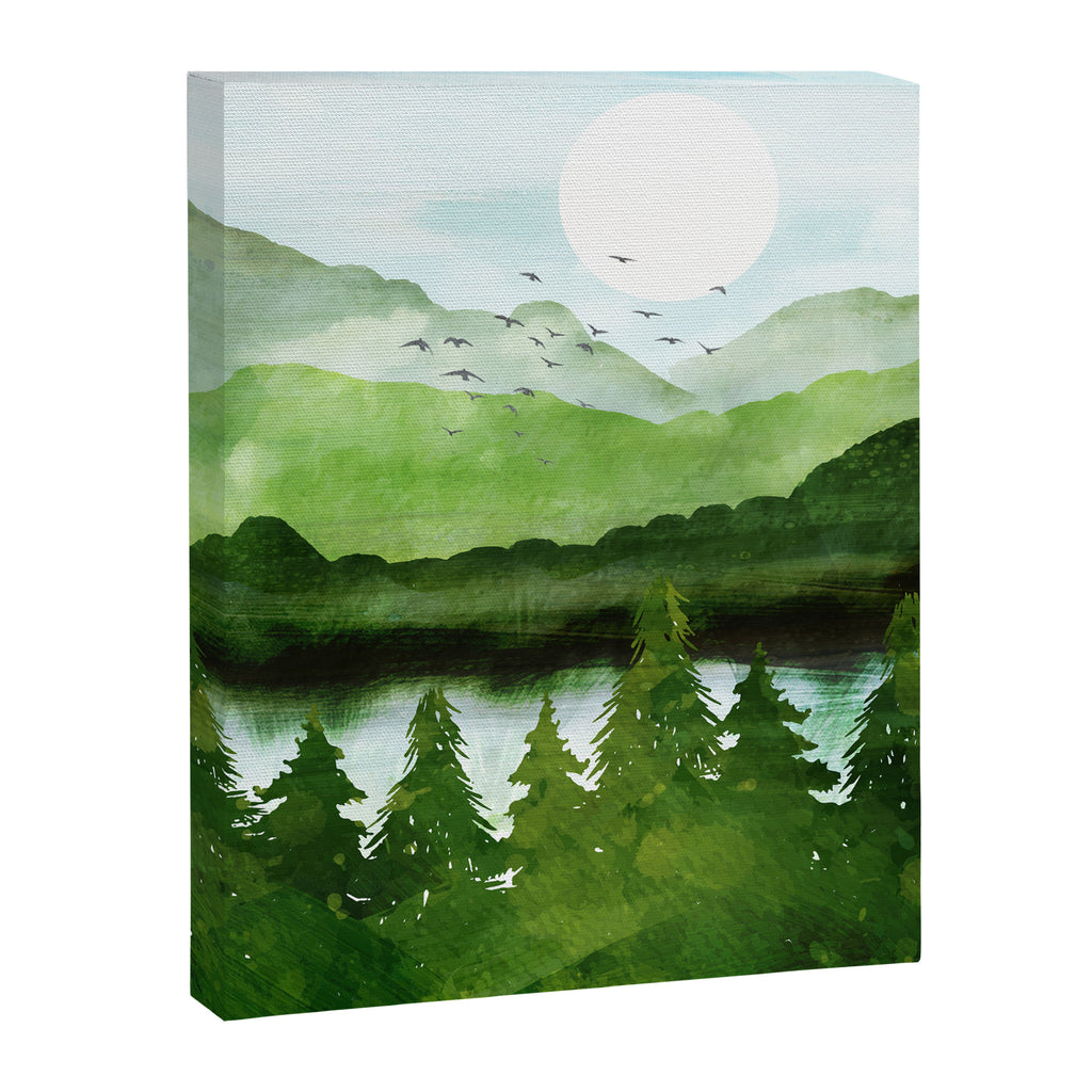 Forest Morning Canvas Print Gallery Image 8