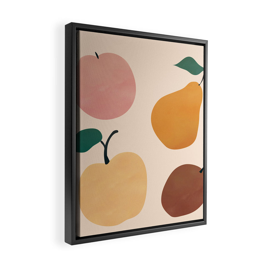 Four Fruit Framed Canvas Print Gallery Image 2