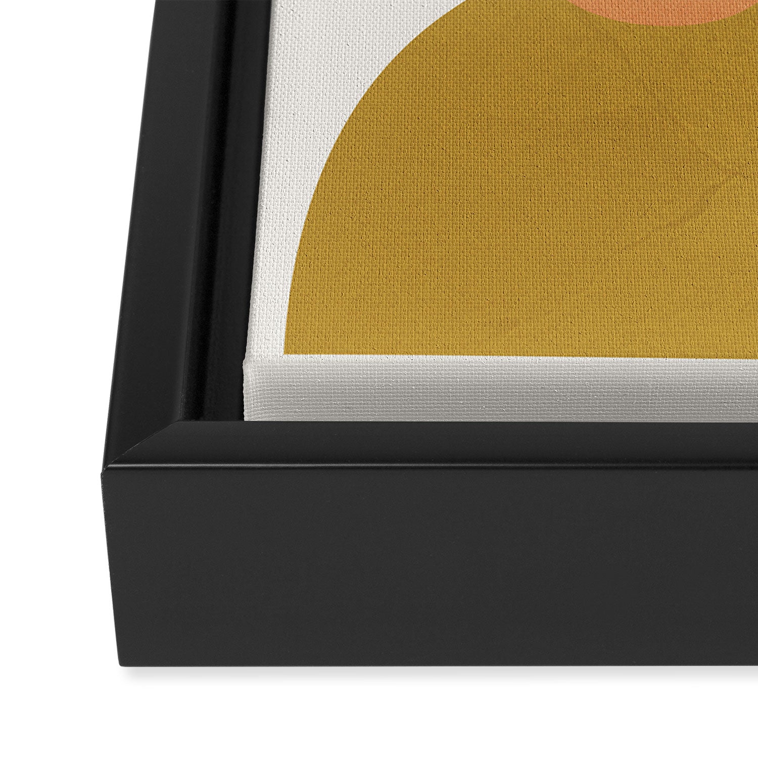 Free Abstract Shapes I Framed Canvas Print Gallery Image 3
