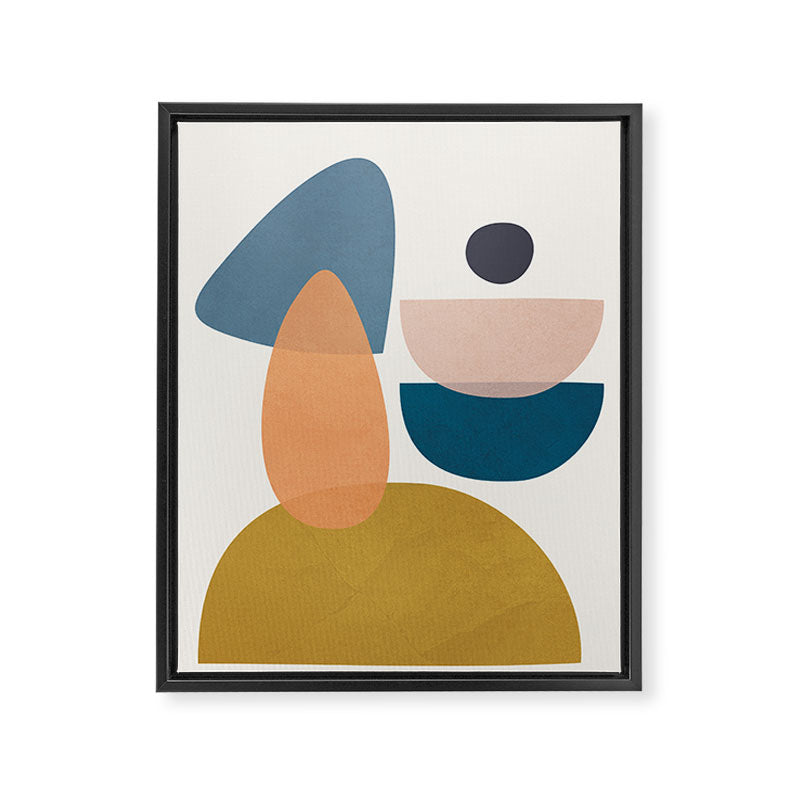Free Abstract Shapes I Framed Canvas Print Gallery Image 6