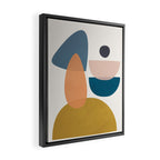 Free Abstract Shapes I Framed Canvas Print Gallery Image 2