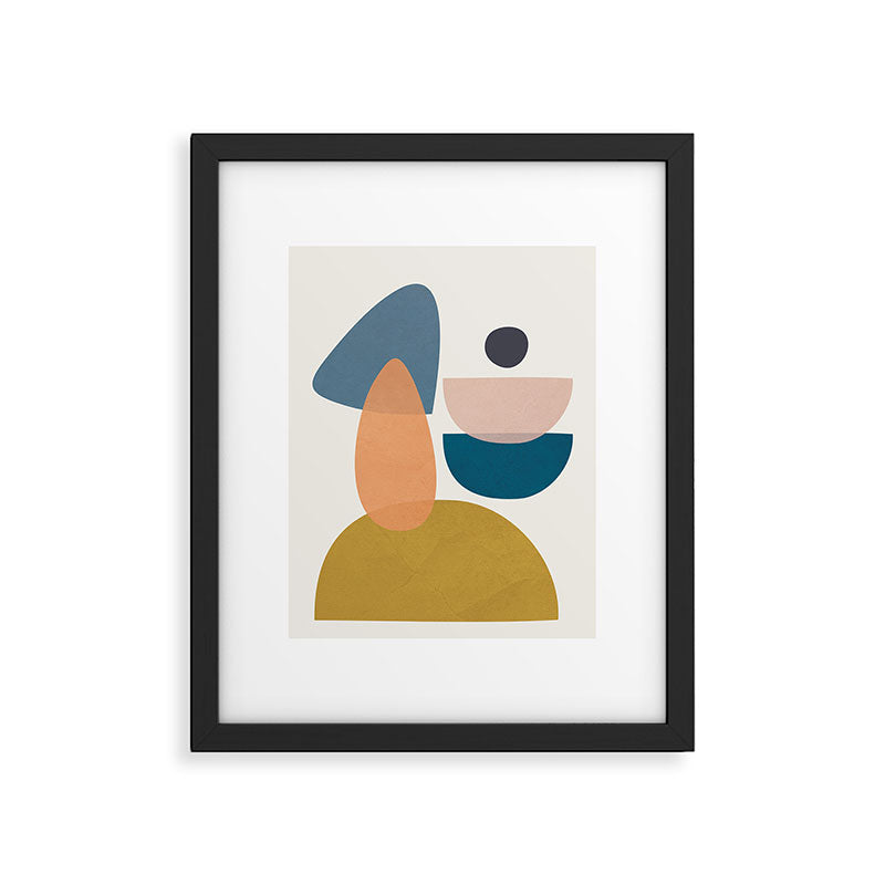 Free Abstract Shapes I Framed Art Print Gallery Image 5