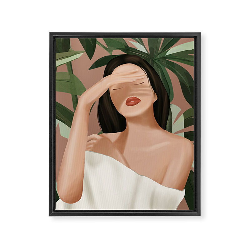 Gentle Beauty Framed Canvas Print Gallery Image 6