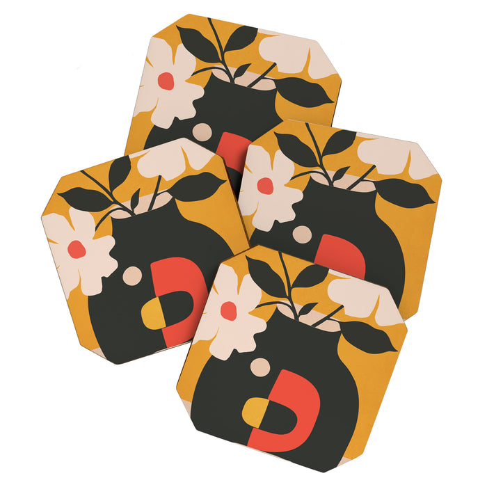 Geometric Blossom 1 Coaster Gallery Image 1
