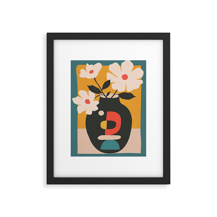 Geometric Blossom 1 Framed Art Print Gallery Image 1