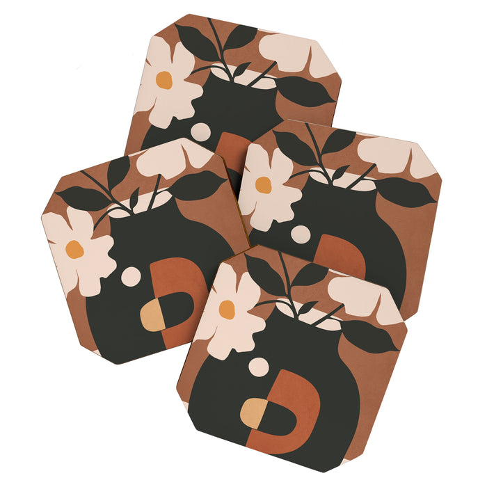 Geometric Blossom 2 Coaster Gallery Image 1