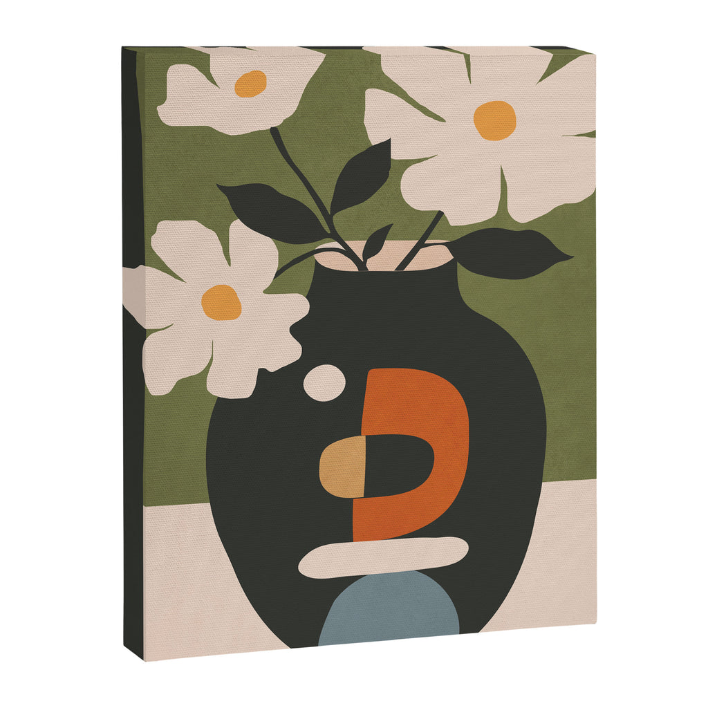 Geometric Blossom 3 Canvas Print Gallery Image 6