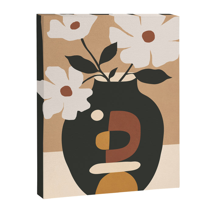 Geometric Blossom 5 Canvas Print Gallery Image 1