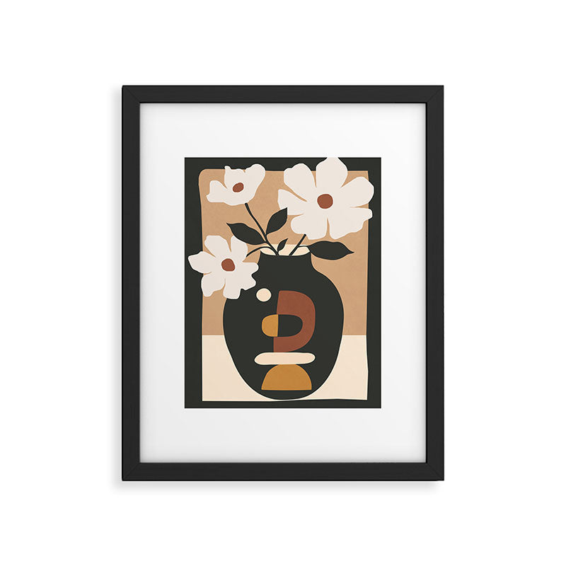 Geometric Blossom 5 Framed Art Print Gallery Image 5