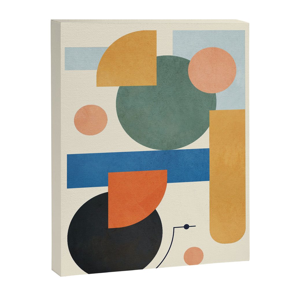 Geometric Color Play 01 Canvas Print Gallery Image 6