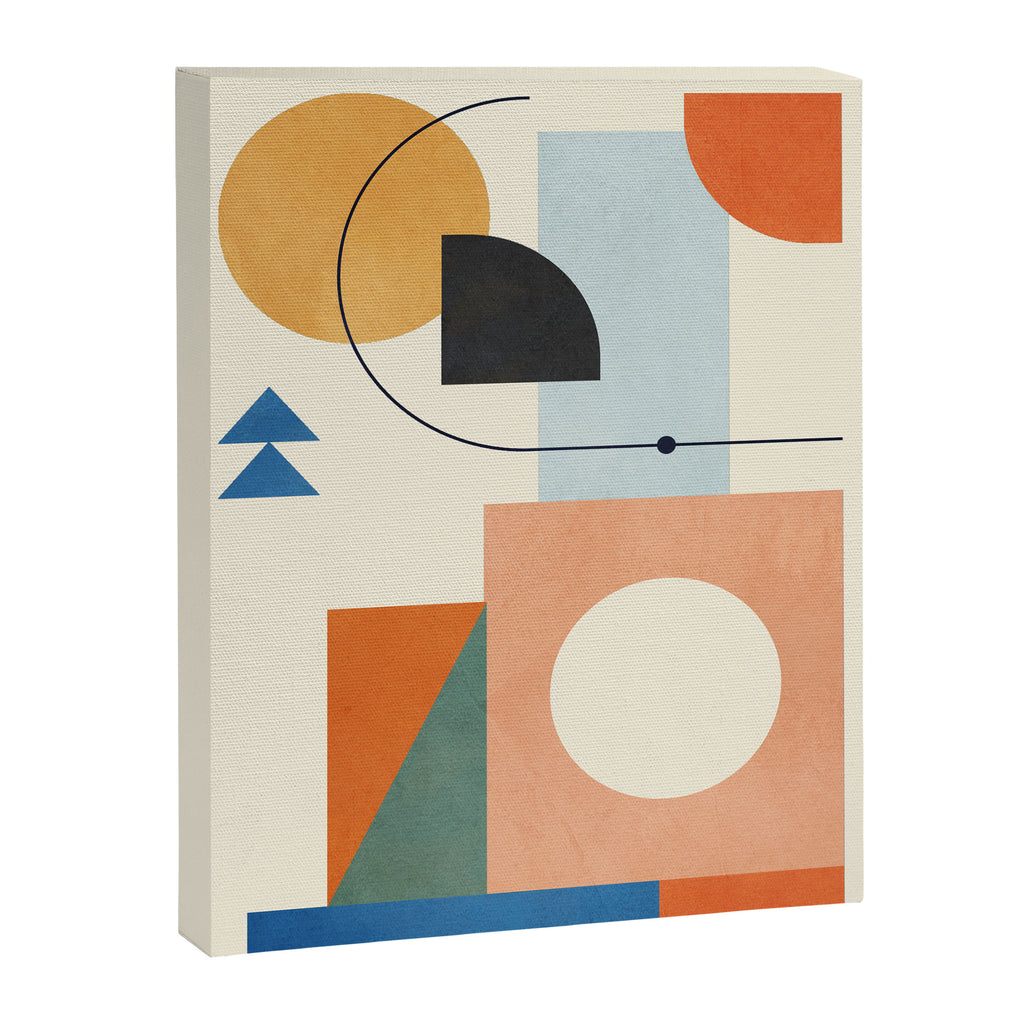 Geometric Color Play 02 Canvas Print Gallery Image 6