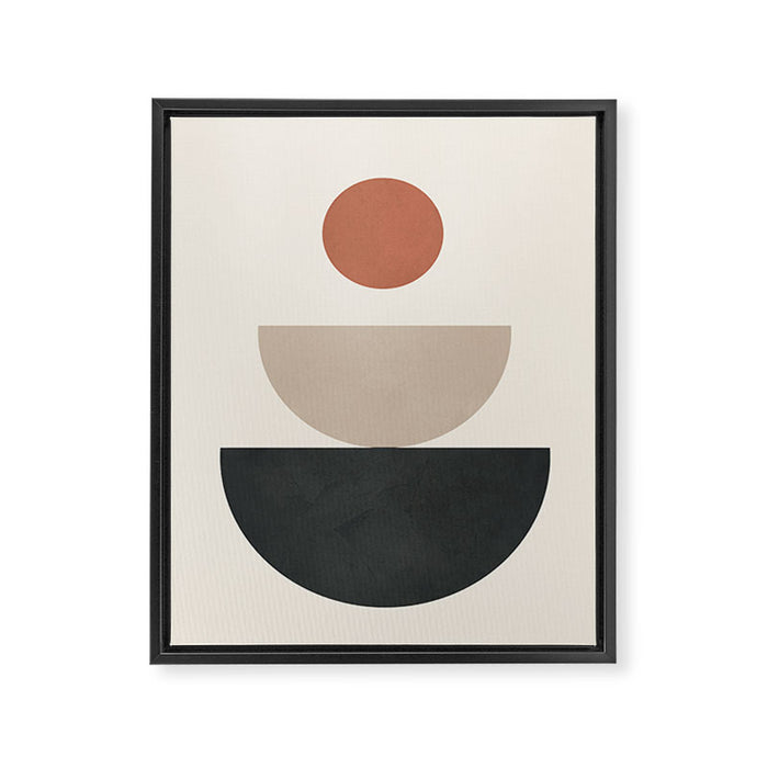 Geometric Modern Art 30 Framed Canvas Print Gallery Image 1