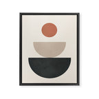 Geometric Modern Art 30 Framed Canvas Print Gallery Image 8