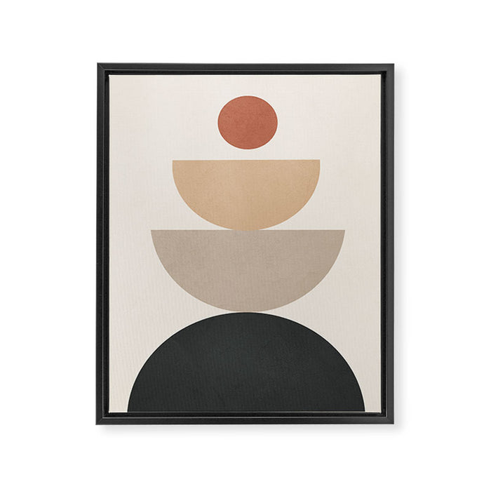 Geometric Modern Art 31 Framed Canvas Print Gallery Image 1