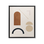Geometric Modern Art 32 Framed Canvas Print Gallery Image 6