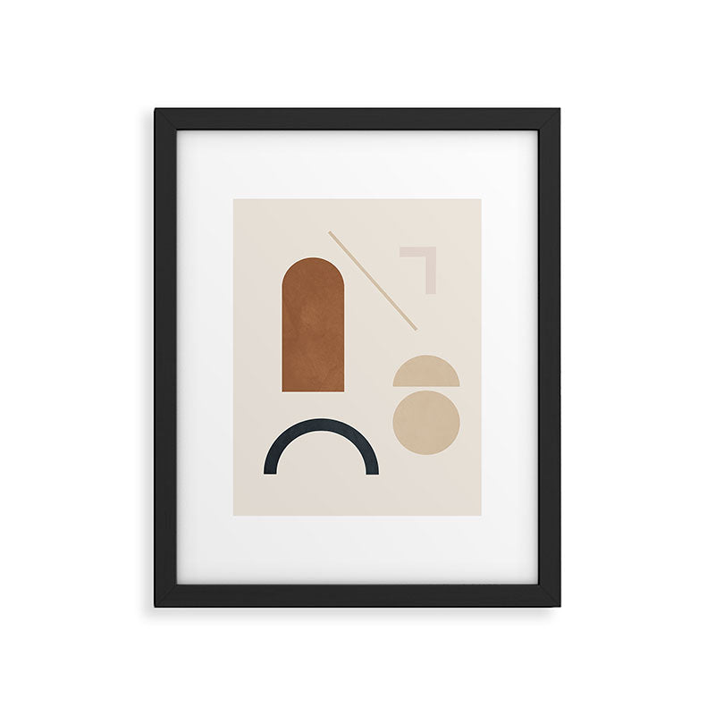 Geometric Modern Art 32 Framed Art Print Gallery Image 5