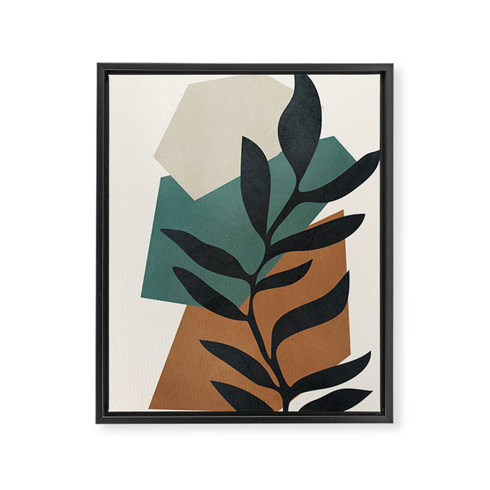 Geometric Shapes 22 Framed Canvas Print Gallery Image 1
