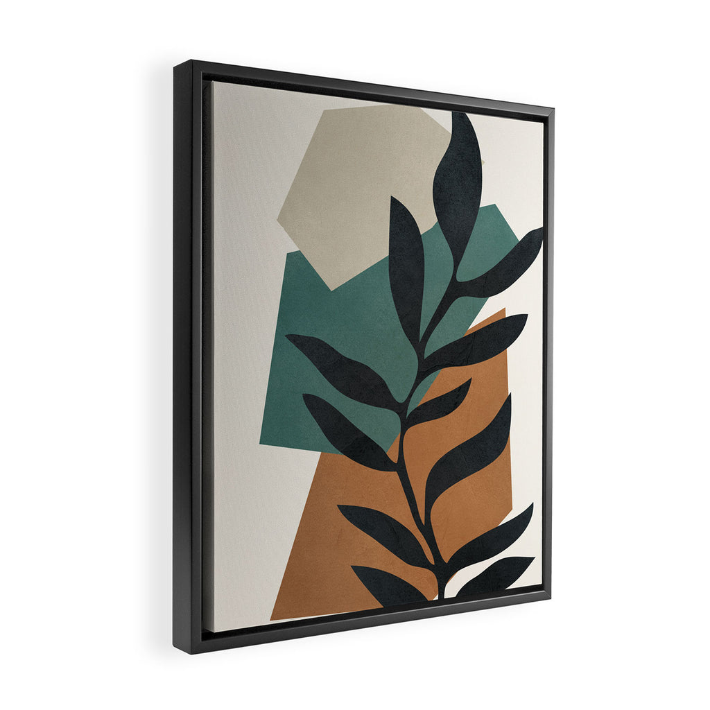 Geometric Shapes 22 Framed Canvas Print Gallery Image 2