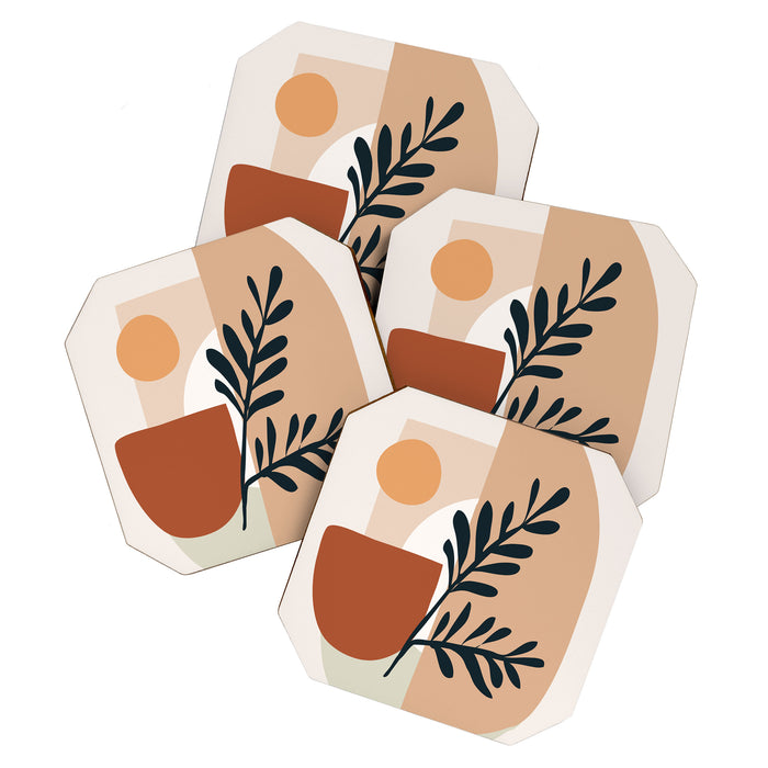 Geometric Shapes Coaster Gallery Image 1