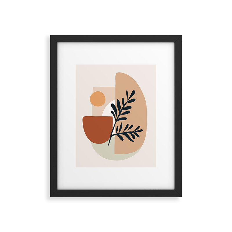 Geometric Shapes Framed Art Print Gallery Image 4