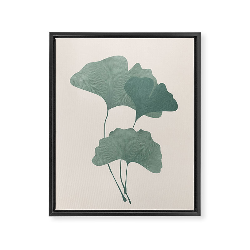 Ginkgo Leaves Framed Canvas Print Gallery Image 6