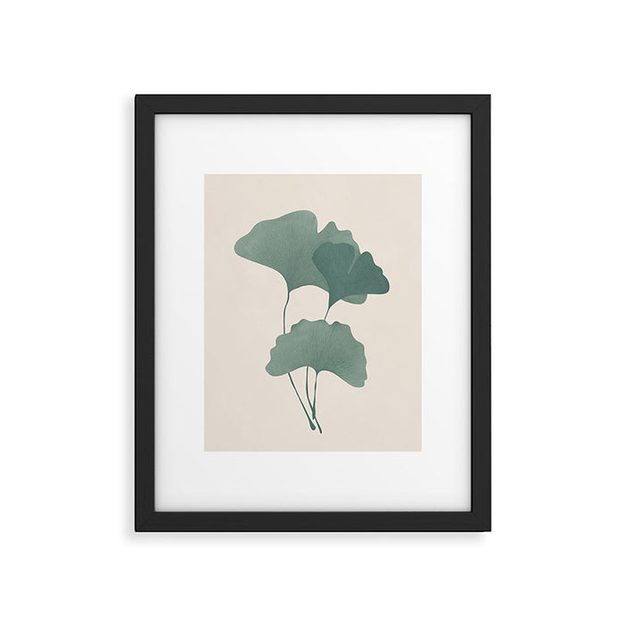 Ginkgo Leaves Framed Art Print Gallery Image 1