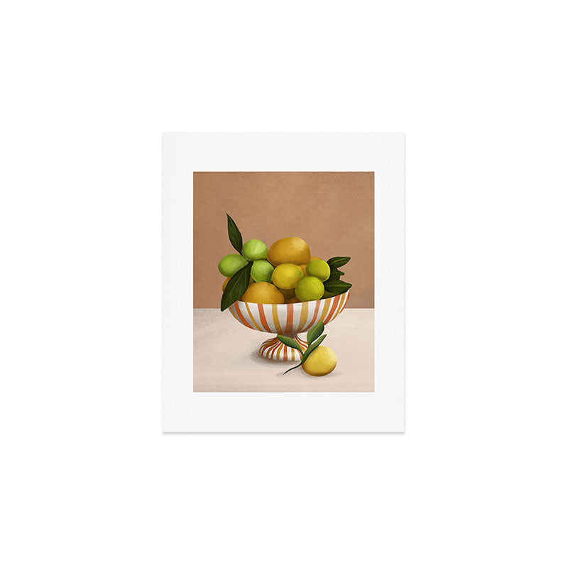 Golden Citrus 1 Art Print Gallery Image 1