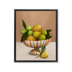 Golden Citrus 1 Framed Canvas Print Gallery Image 6