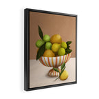 Golden Citrus 1 Framed Canvas Print Gallery Image 2