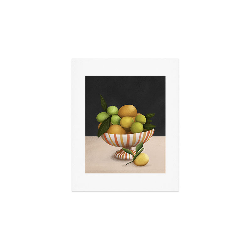 Golden Citrus 2 Art Print Gallery Image 1
