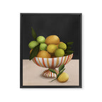 Golden Citrus 2 Framed Canvas Print Gallery Image 6