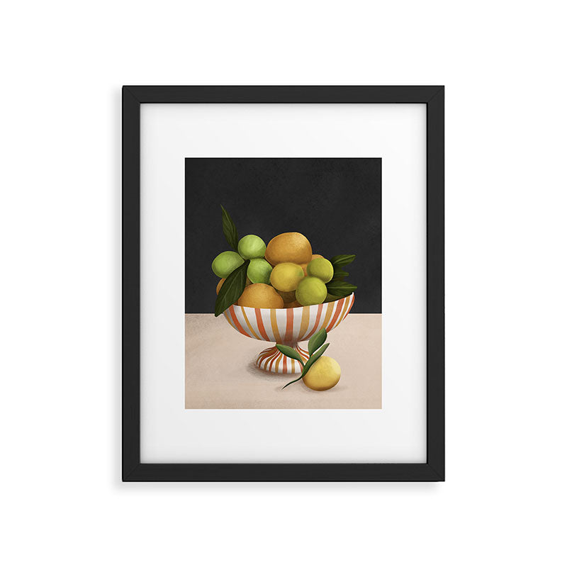 Golden Citrus 2 Framed Art Print Gallery Image 5