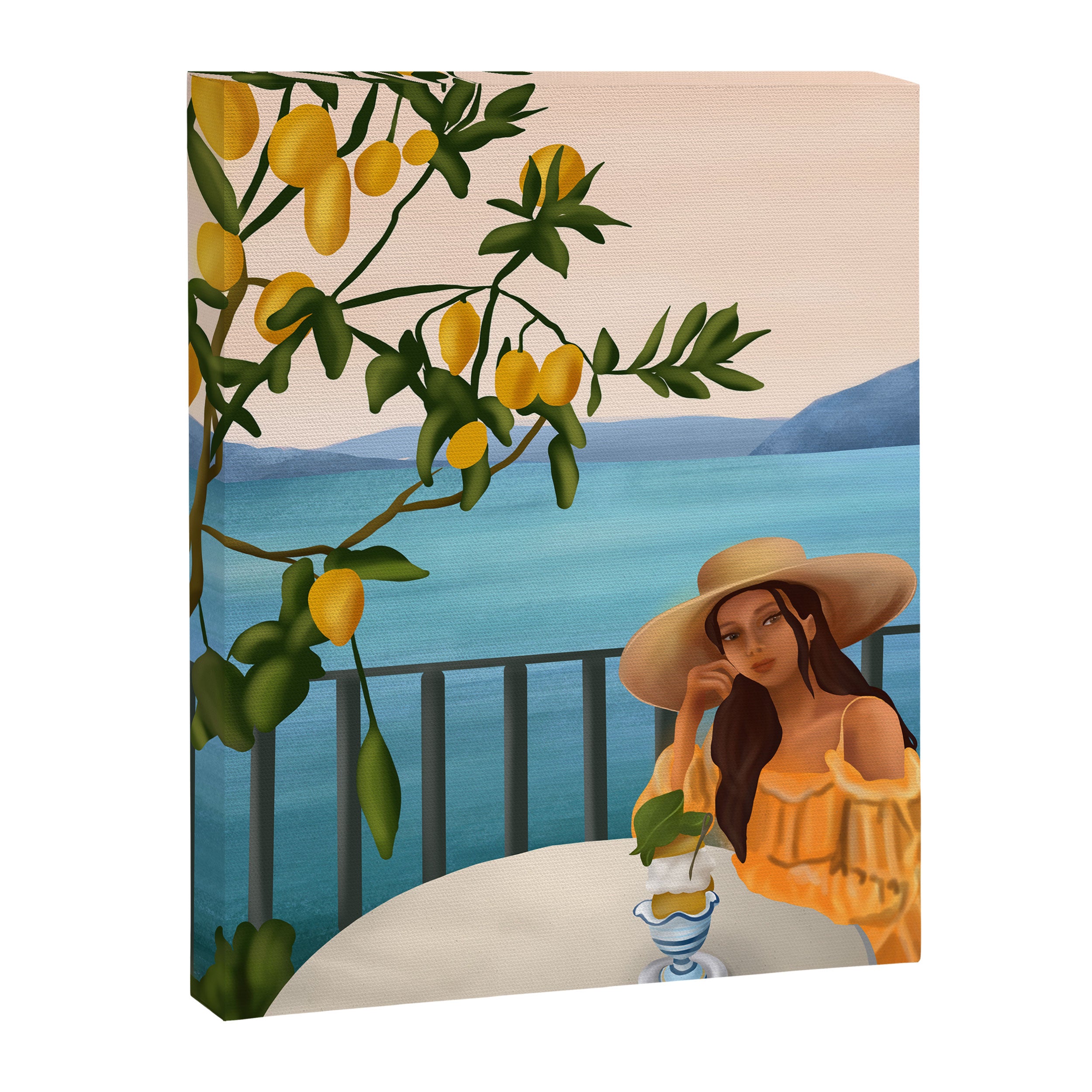 Golden Hour Serenity Canvas Print Gallery Image 6