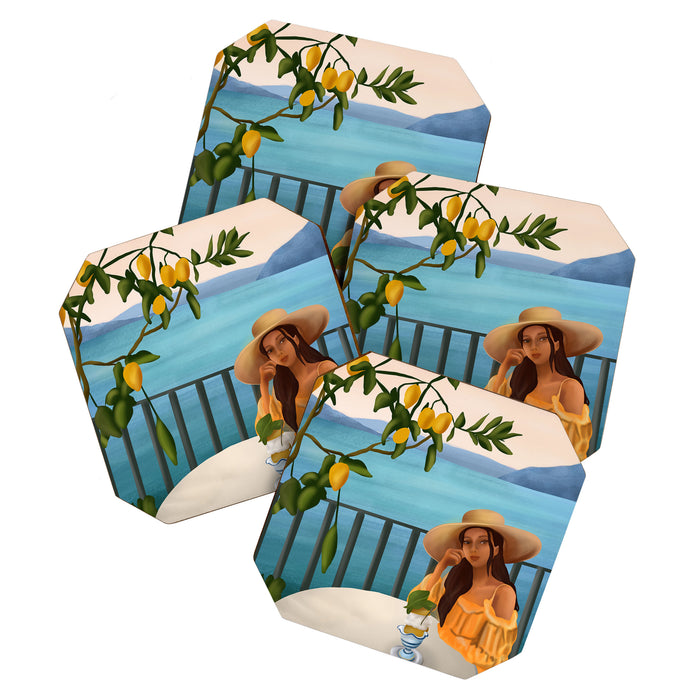 Golden Hour Serenity Coaster Gallery Image 1