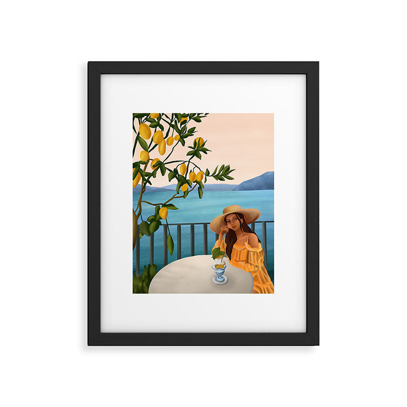 Golden Hour Serenity Framed Art Print Gallery Image 5